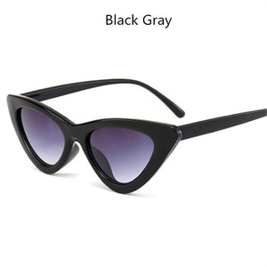 UVLAIK Fashion Cat Eye Sunglasses Women Brand