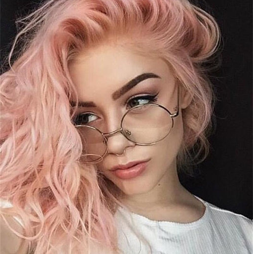 2018 New Clear Round Glasses Women