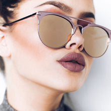 Load image into Gallery viewer, Luxury Vintage Round Sunglasses Women Brand Designer 2018