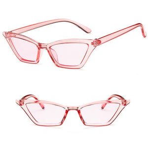 iboode Vintage Cat Eye Sunglasses Women Brand