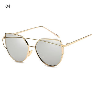 2018 Qigge Fashion Vintage Cat Eye Sunglasses
