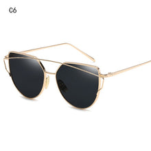 Load image into Gallery viewer, 2018 Qigge Fashion Vintage Cat Eye Sunglasses