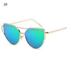 Load image into Gallery viewer, 2018 Qigge Fashion Vintage Cat Eye Sunglasses