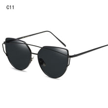 Load image into Gallery viewer, 2018 Qigge Fashion Vintage Cat Eye Sunglasses